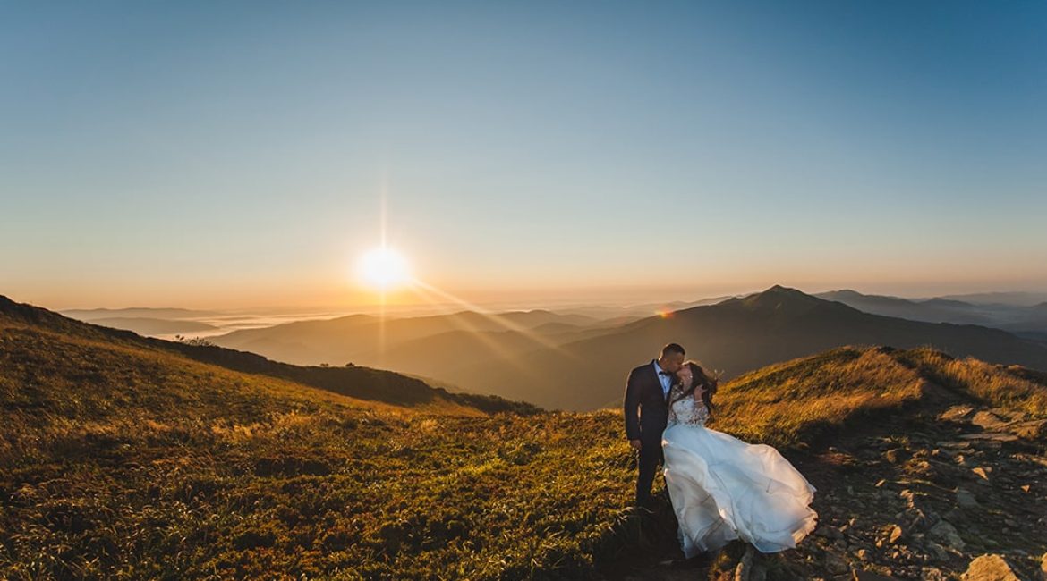 Plener ślubny – Bieszczady – Fotografia ślubna