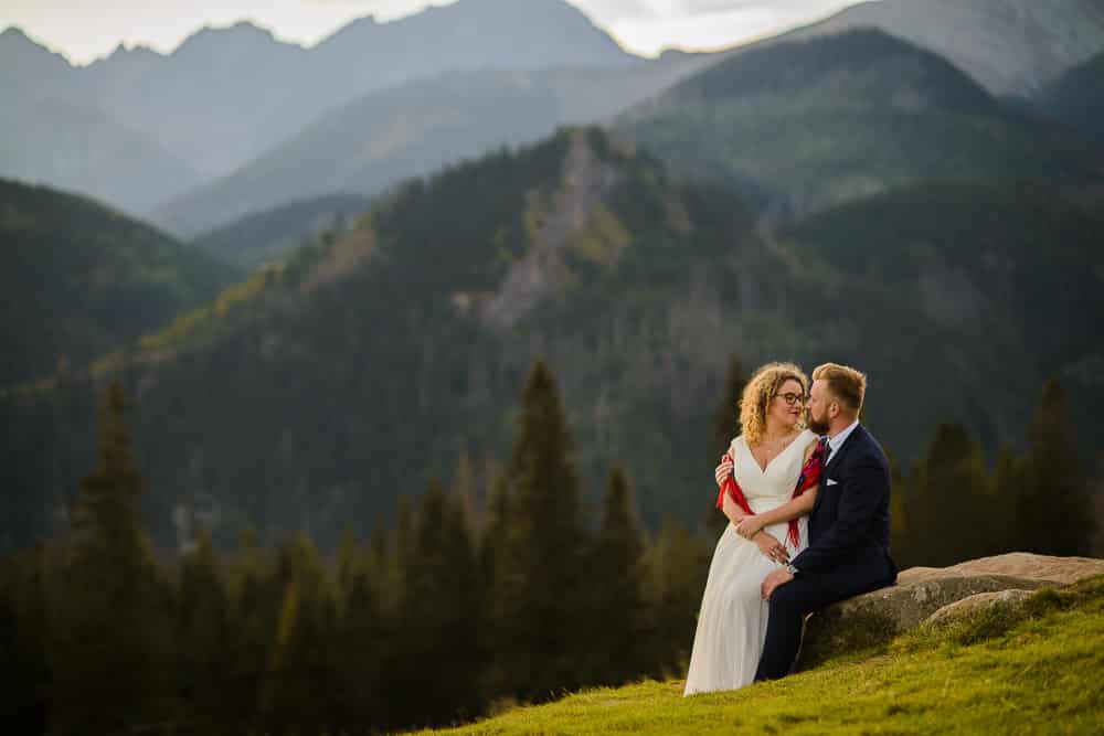 tatry, plener śłubny, para młoda, góry, 